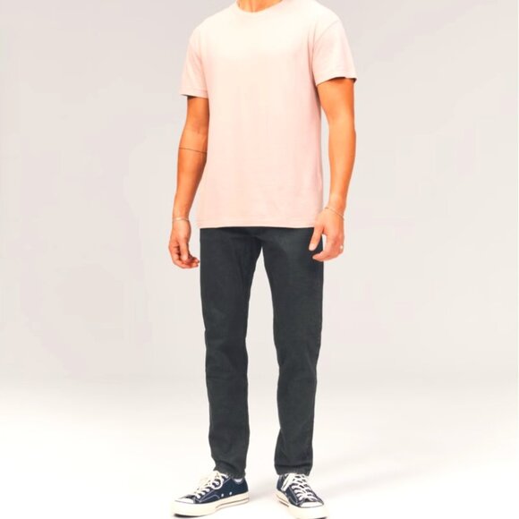 Abercrombie & Fitch A&F Vintage Stretch 90's Slim Black Jeans Men's Size 28x28 - Picture 1 of 8